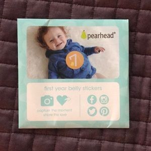 12 month milestone stickers